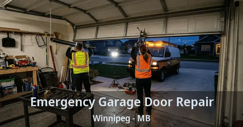 Emergency Garage Door Repair Winnipeg - MB Emergency Garage Door Repair Winnipeg - MB